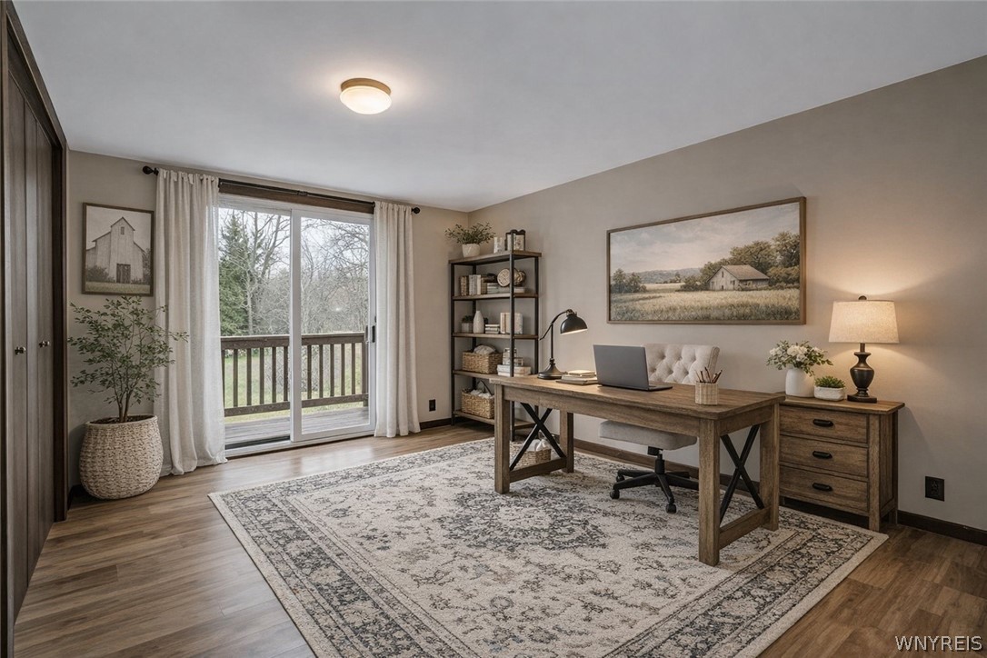 8794 Lower East Hill Road Colden, NY 14033 - Photo 37 of 47 Bedroom 3/office- 2nd floor