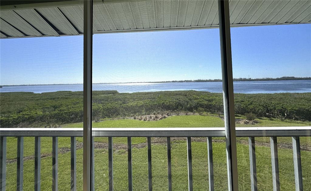 1155 Edgewater Circle, Unit 28 Bradenton, FL 34209 - Photo 17 of 50 a view of a from a balcony