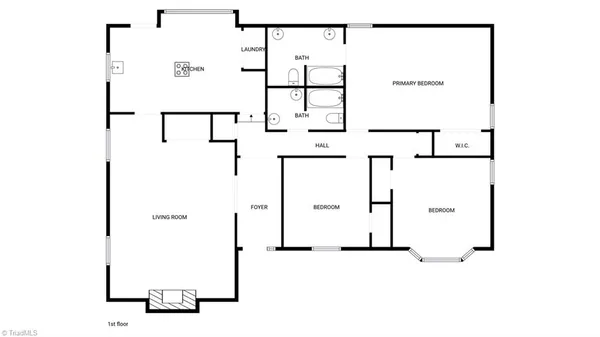 $344,000 | 1495 South Peace Haven Road, Clemmons, NC 27012