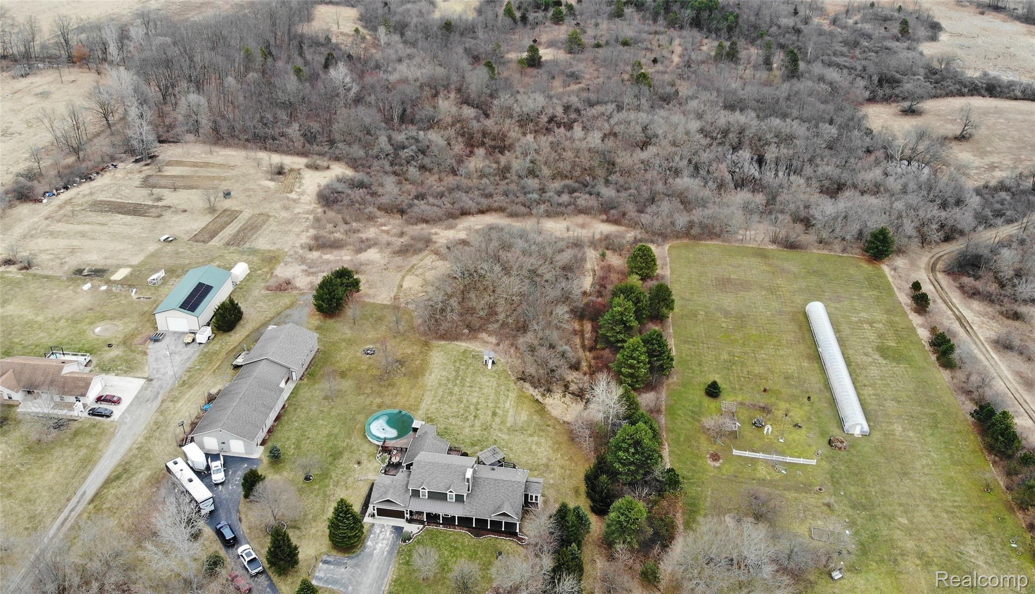 7037 Dutch Road Goodrich, MI 48438 - Photo 64 of 93 64) Aerial Backyard.jpg