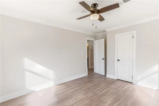 wooden floor in an empty room