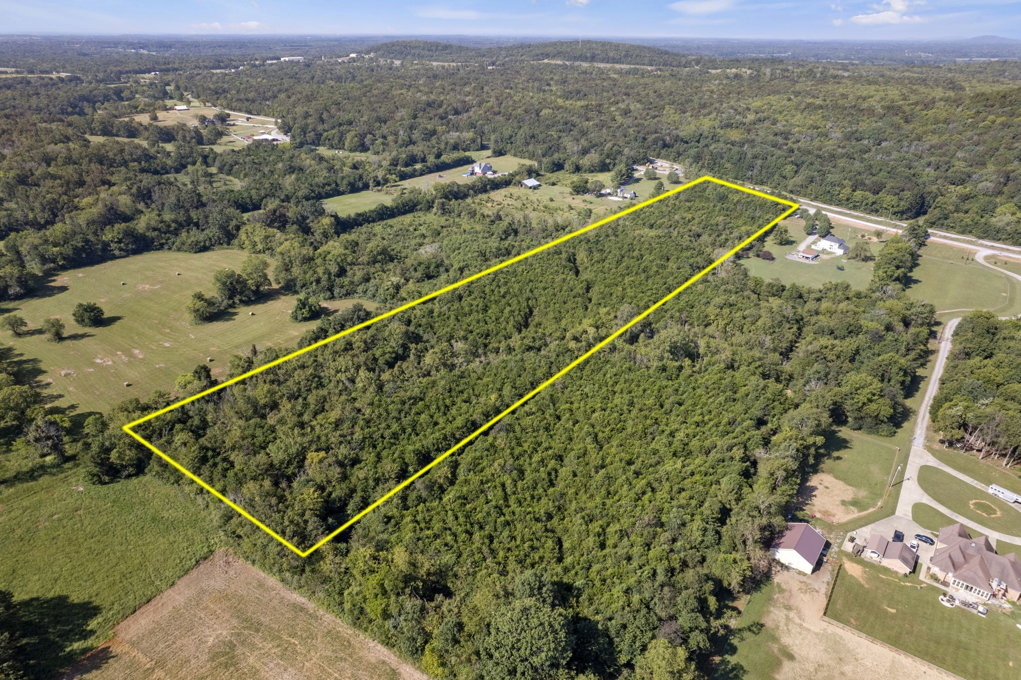 0 Christiana Fosterville Road Christiana, TN 37037 - Photo 4 of 15 an aerial view of a residential houses with city view