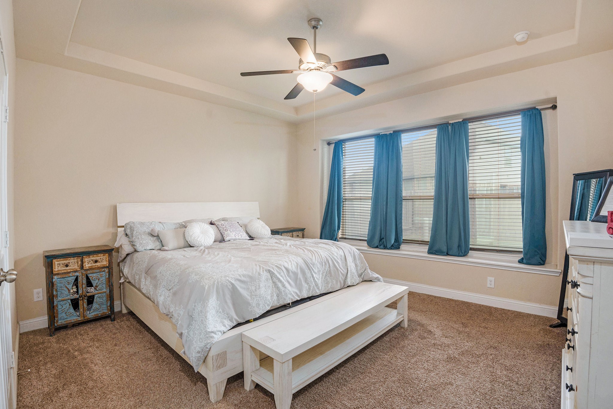17438 Farm Pasture Trail Hockley, TX 77447 - Photo 17 of 25 a spacious bedroom with a bed and a large window