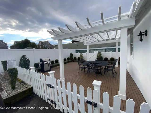 a view of living room and patio