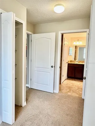 a view of livingroom with a hallway
