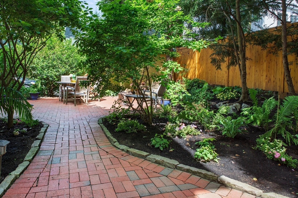 17 Coolidge Street Brookline, MA 02446 - Photo 37 of 41 a view of a backyard