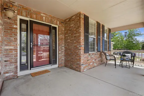 a view of livingroom with furniture and outdoor space