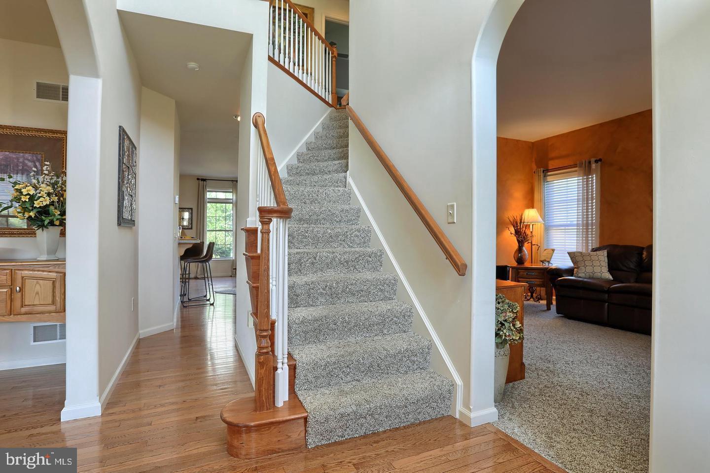 8 Rolling Meadow Road Lebanon, PA 17046 - Photo 2 of 16 a view of entryway and hall with wooden floor
