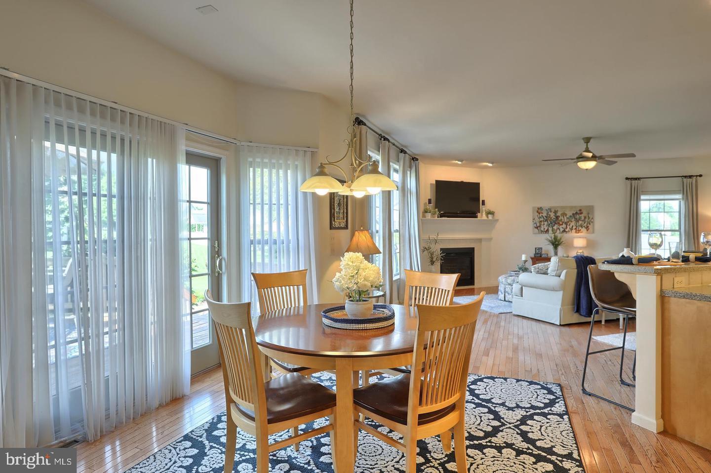 8 Rolling Meadow Road Lebanon, PA 17046 - Photo 9 of 16 a view of a dining room with furniture window and wooden floor