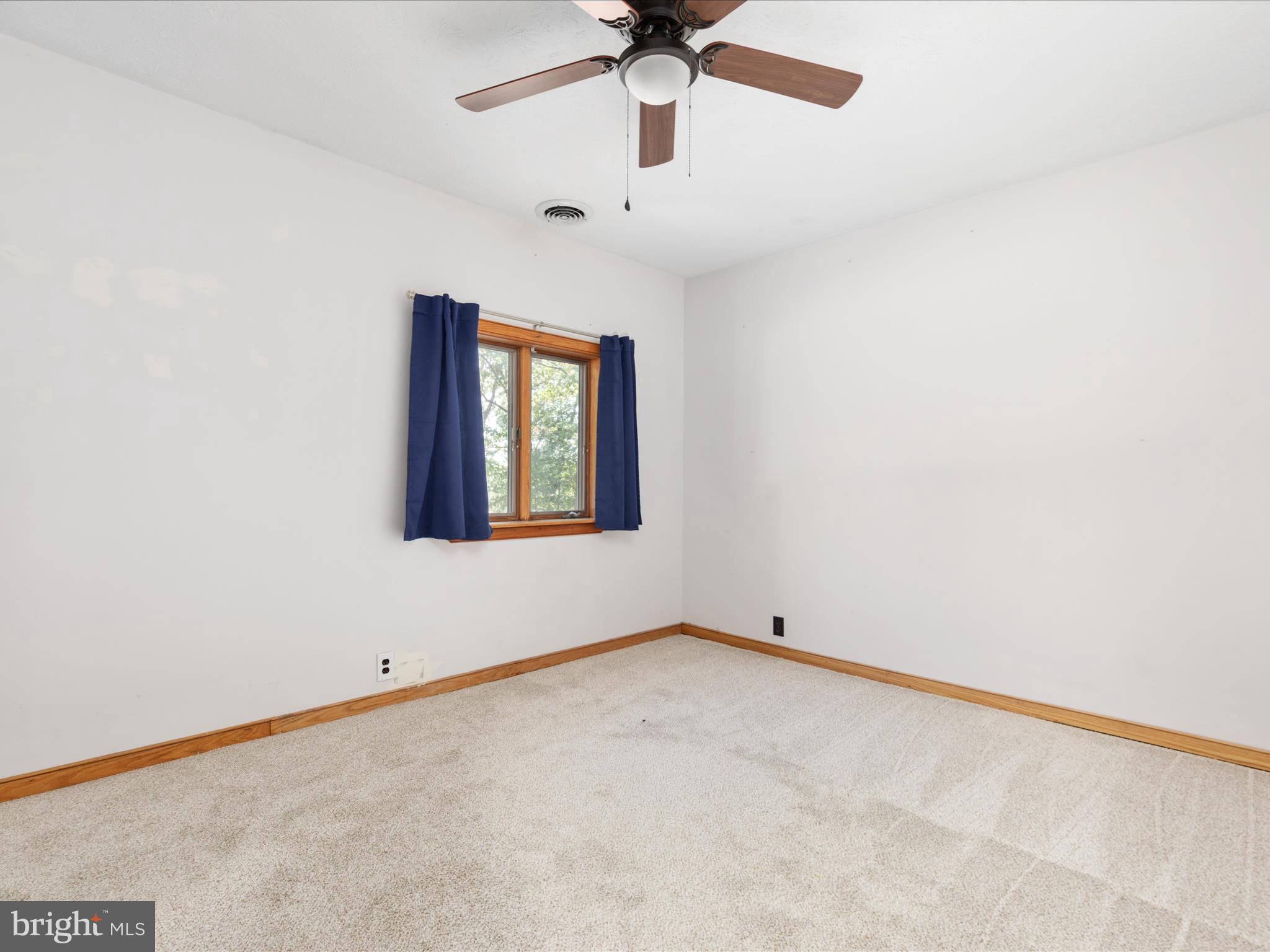 214 Walnut Drive Clear Brook, VA 22624 - Photo 17 of 75 an empty room with a chandelier fan