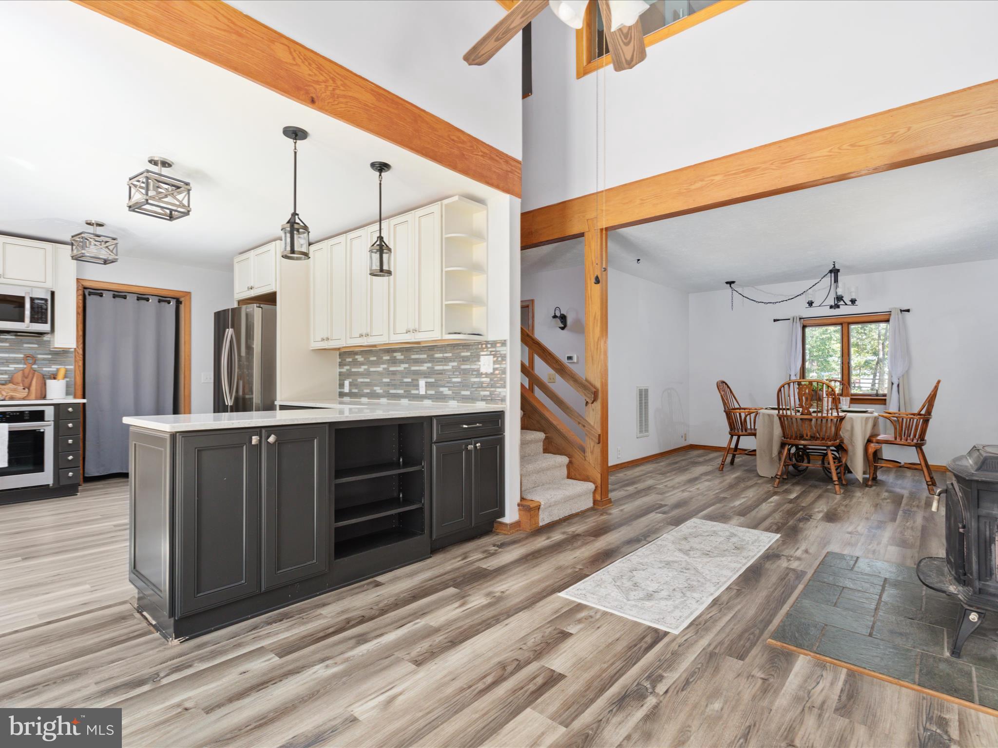 214 Walnut Drive Clear Brook, VA 22624 - Photo 5 of 75 a view of kitchen with furniture and wooden floor