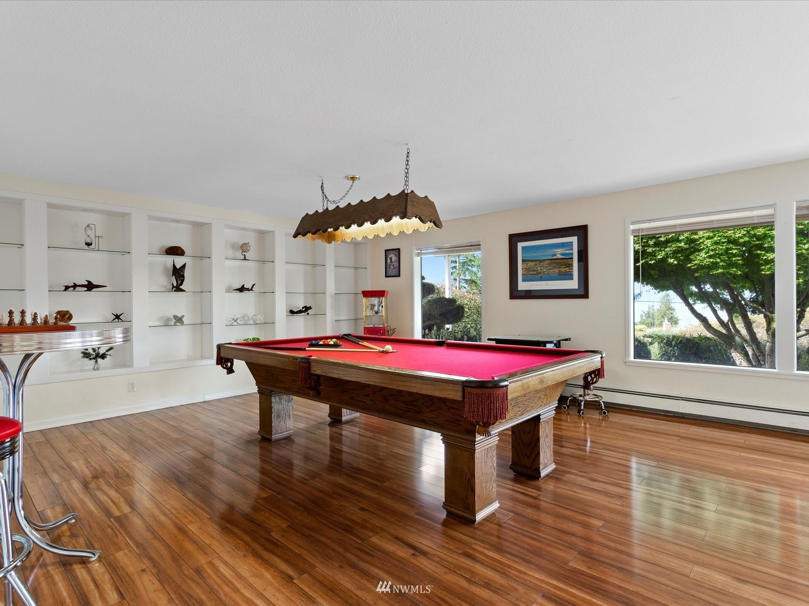 18156 Riviera Place Southwest Normandy Park, WA 98166 - Photo 20 of 40 a room with pool table and windows