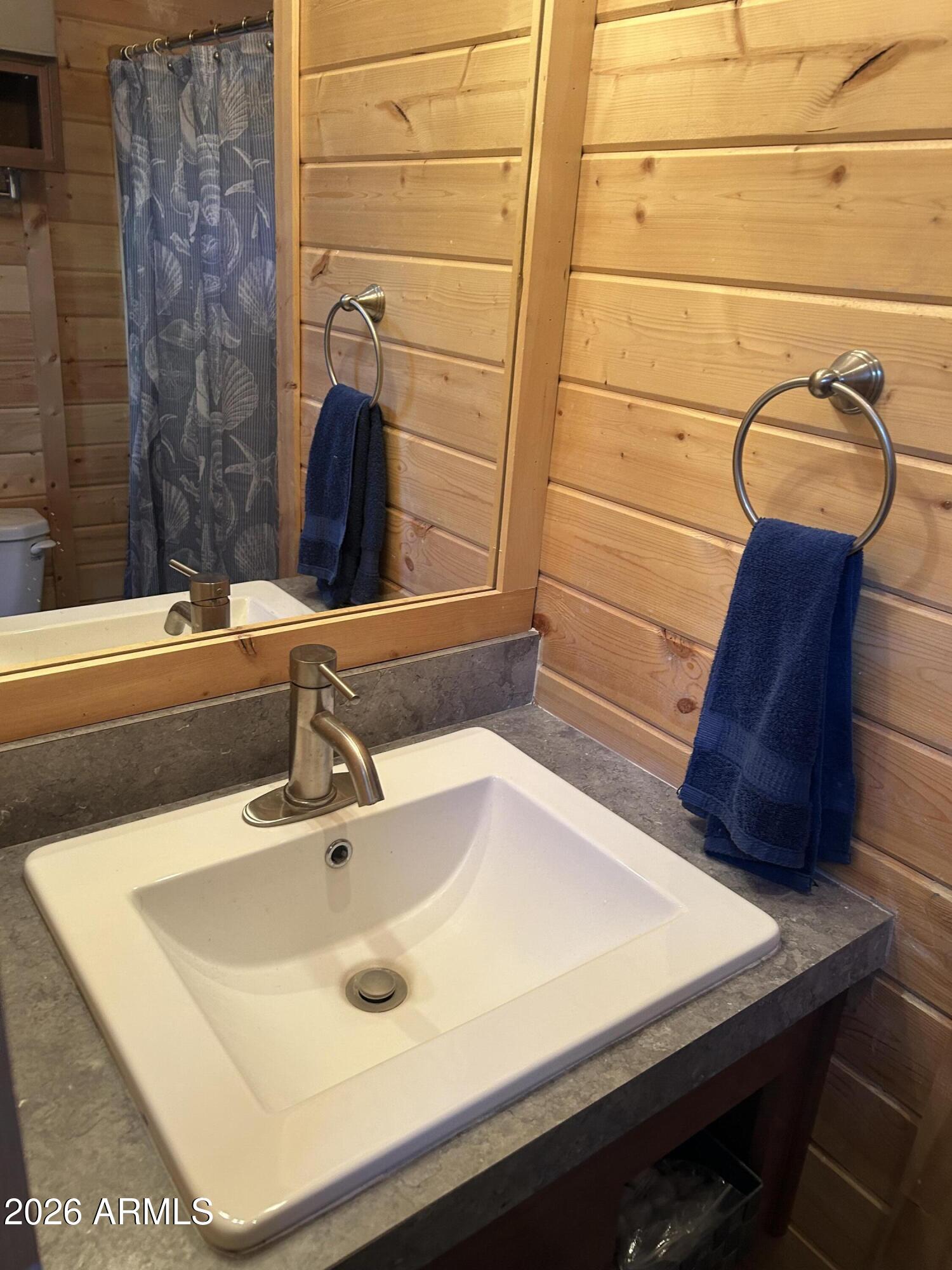 4020 South Elk Trot Loop Show Low, AZ 85901 - Photo 23 of 33 a bathroom with a sink and a window