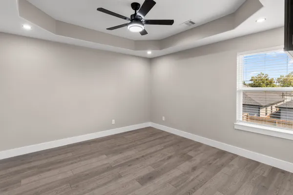 wooden floor in an empty room