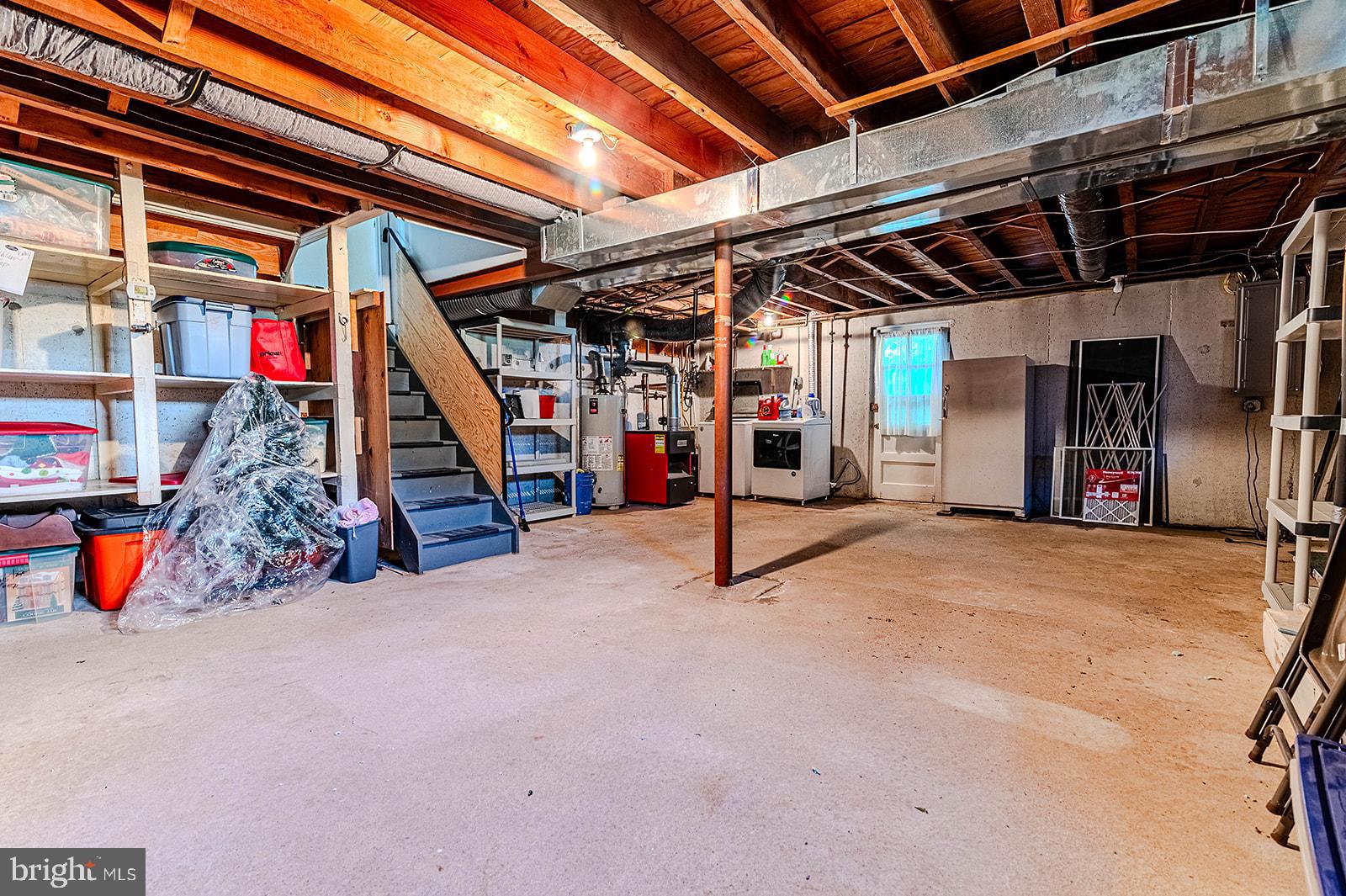3317 Dale Road Bensalem, PA 19020 - Photo 23 of 23 Large unfinished basement with lots of potential