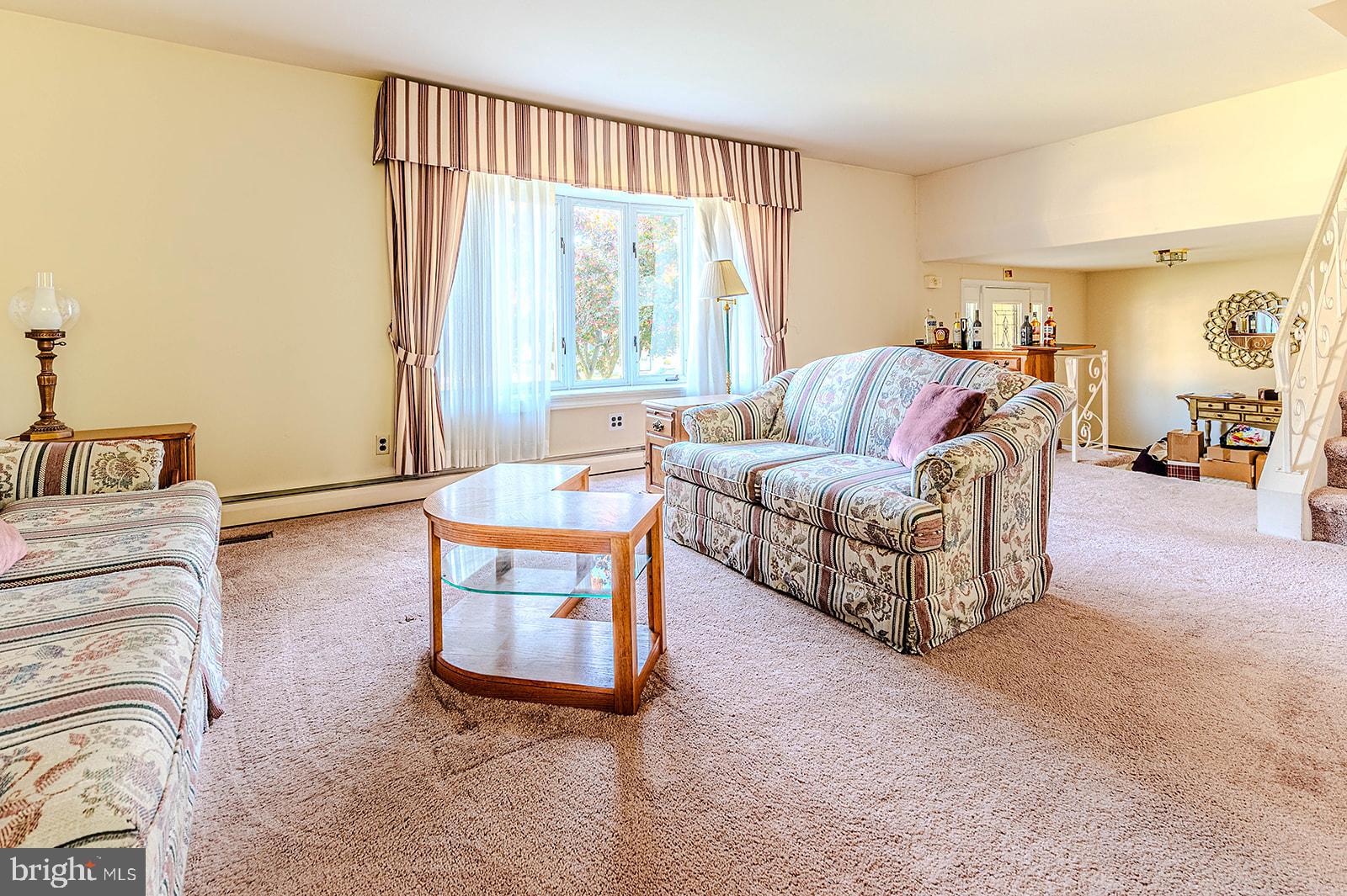 3317 Dale Road Bensalem, PA 19020 - Photo 3 of 23 Sun drenched living room with bay window