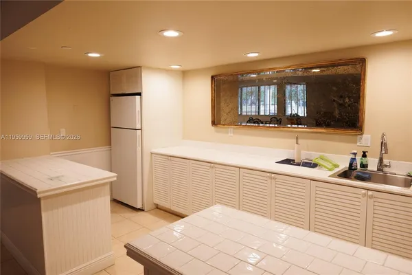 a view of a dining area with furniture