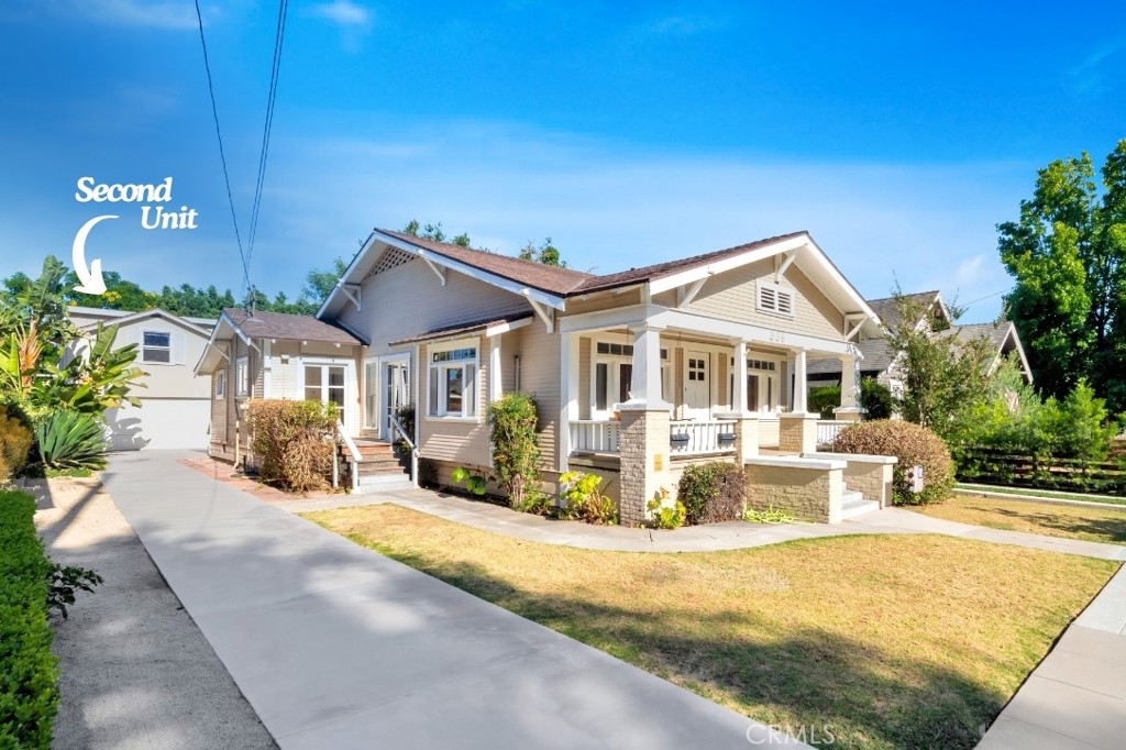 339 South Orange Street Orange, CA 92866 - Photo 4 of 52 front view of a house with a patio