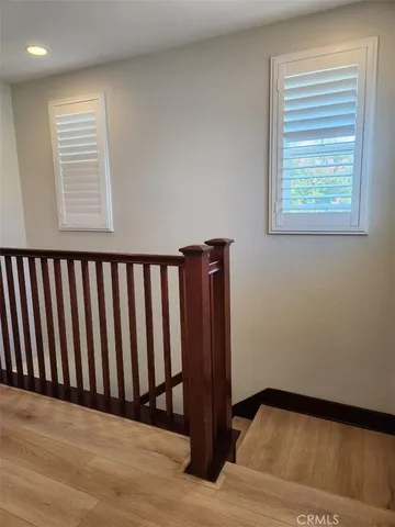 a view of a black and white wooden floor