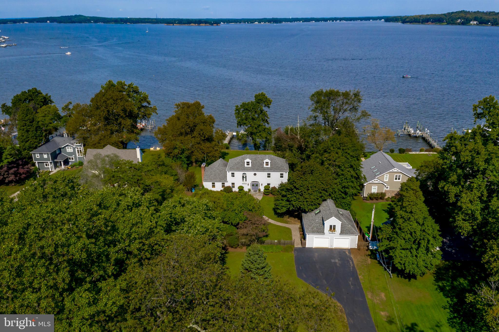 1094 River Bay Road Annapolis, MD 21409 - Photo 2 of 101 Overview of property on the Magothy River