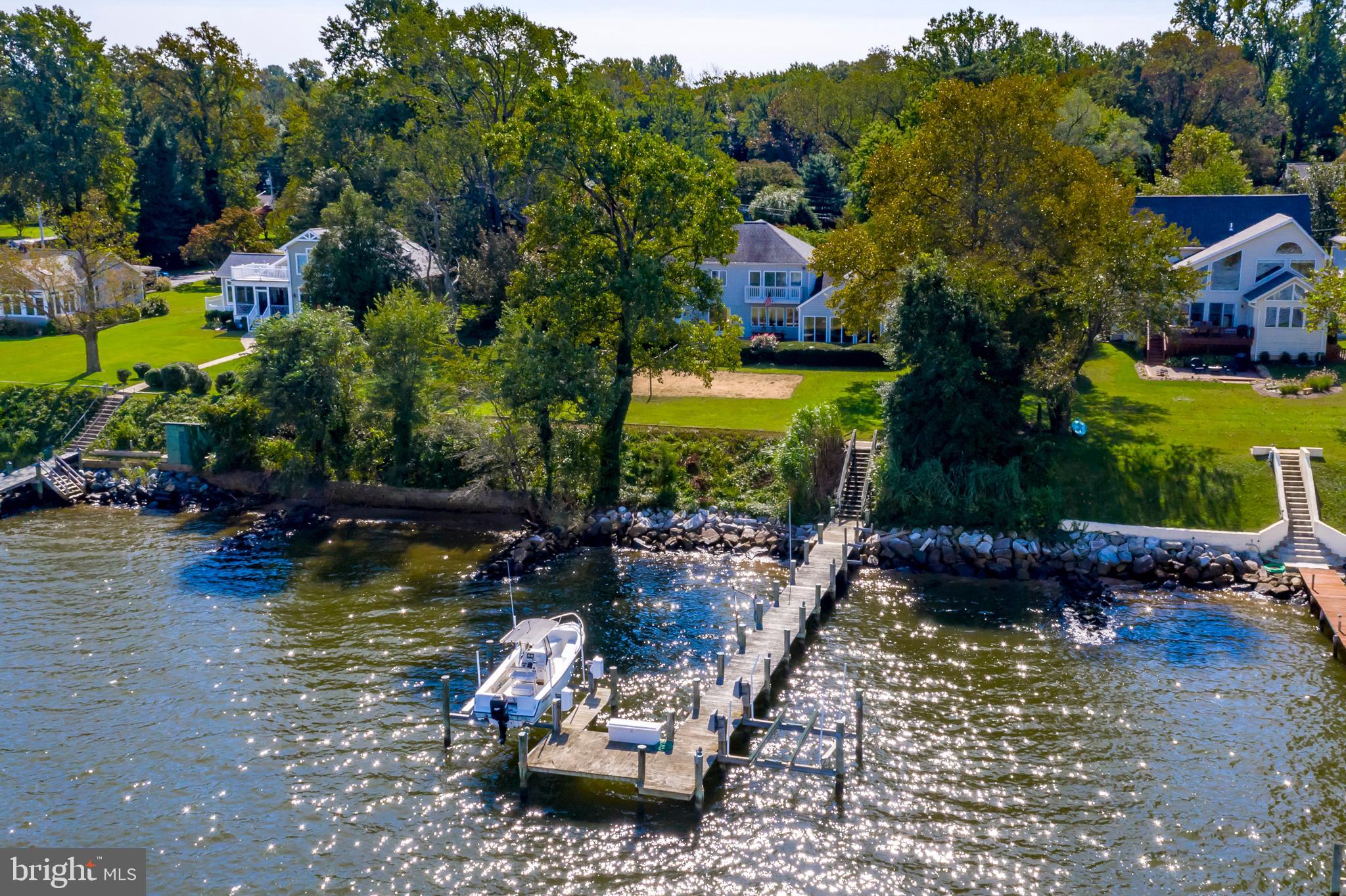 1094 River Bay Road Annapolis, MD 21409 - Photo 4 of 101 Overview of pier and boat lifts