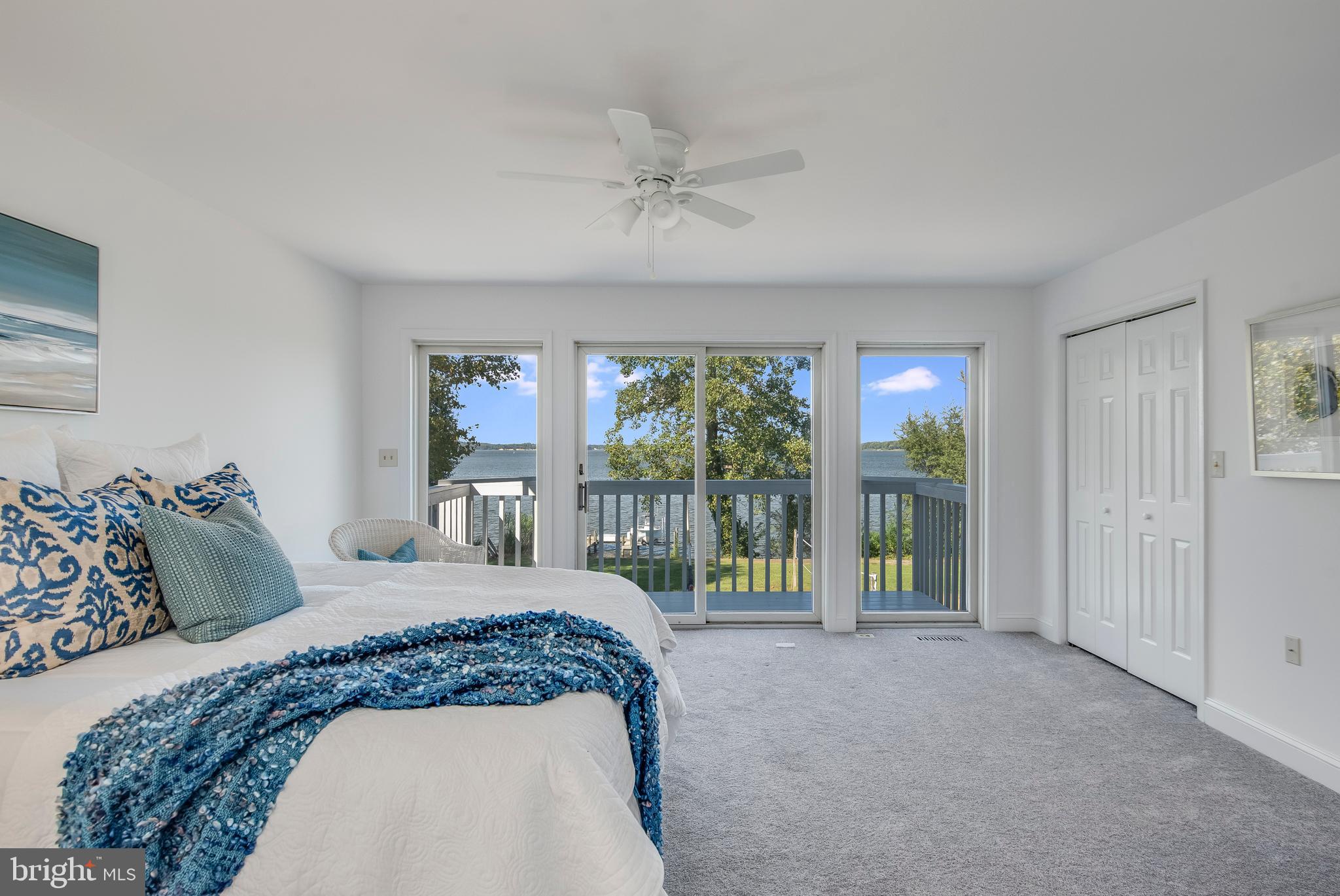 1094 River Bay Road Annapolis, MD 21409 - Photo 62 of 101 Master bedroom suite with balcony