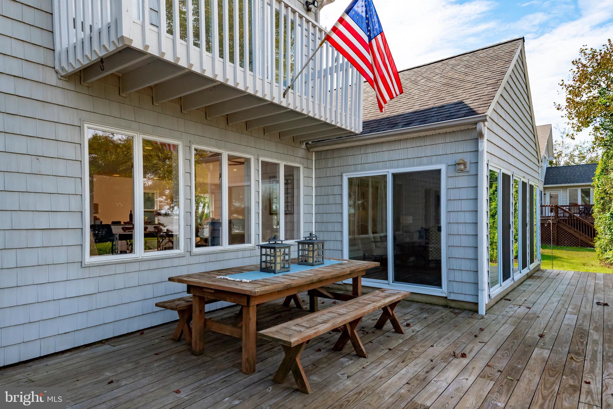 1094 River Bay Road Annapolis, MD 21409 - Photo 97 of 101 Master balcony above rear deck