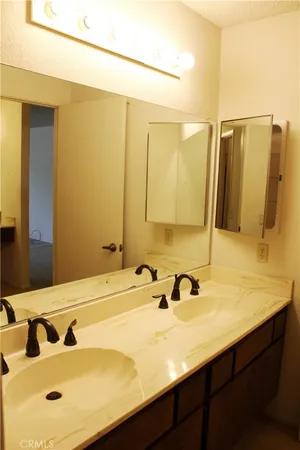 a view of small space with racks on the wall