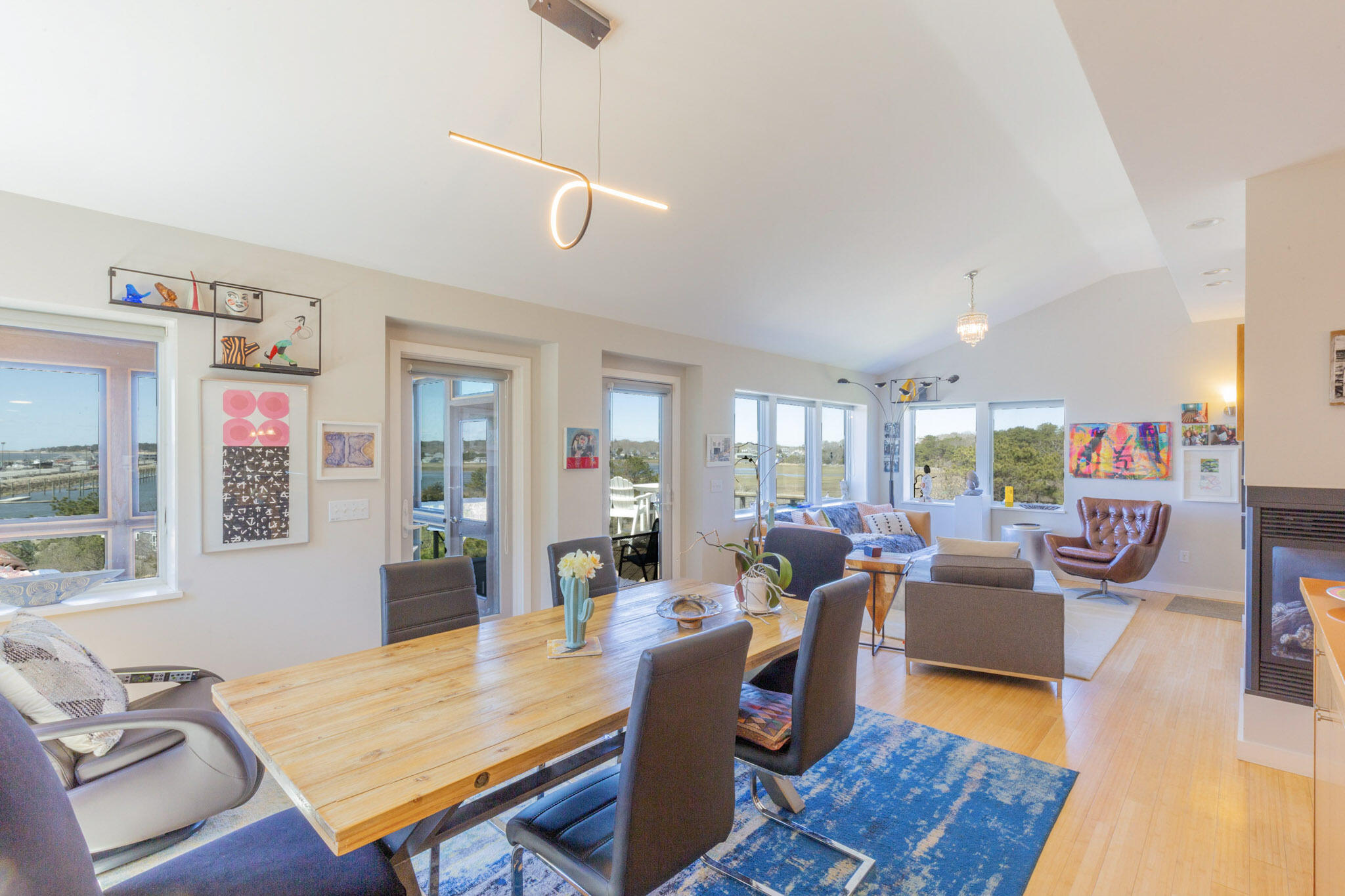 75 Richman Lane Wellfleet, MA 02667 - Photo 12 of 72 a view of a dining room with furniture