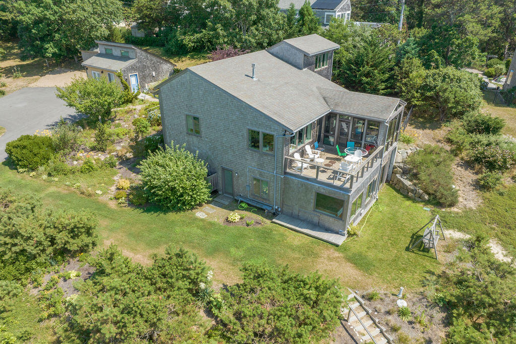75 Richman Lane Wellfleet, MA 02667 - Photo 26 of 72 an aerial view of a house having yard