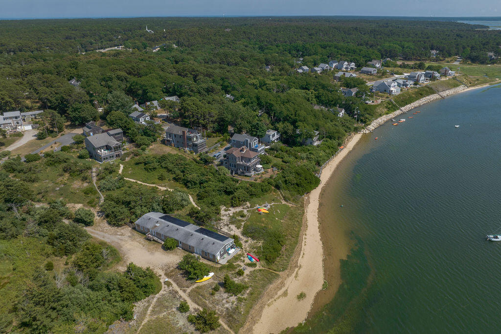 75 Richman Lane Wellfleet, MA 02667 - Photo 65 of 72 an aerial view of a house with a yard