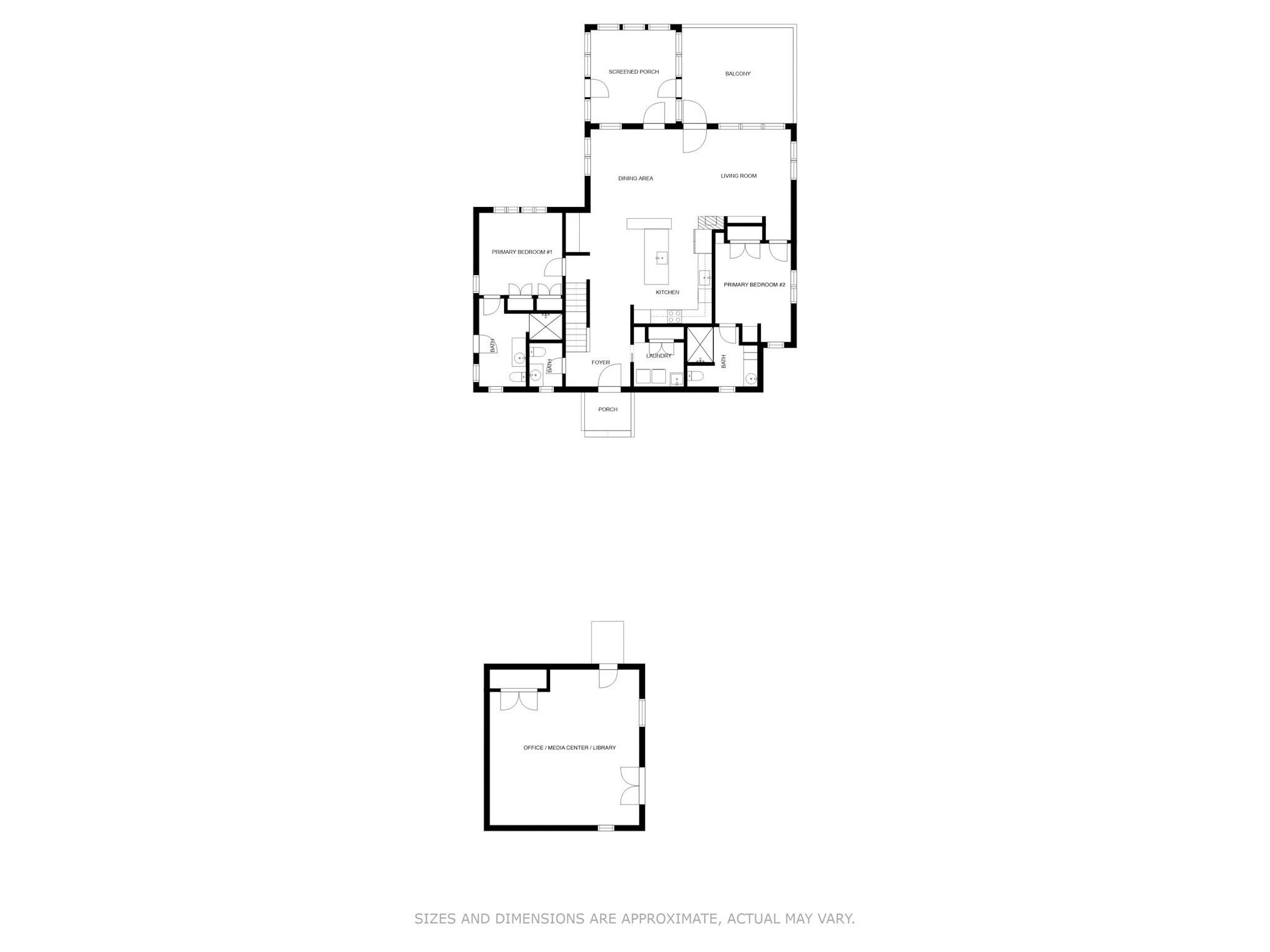 75 Richman Lane Wellfleet, MA 02667 - Photo 8 of 72 a picture of floor plan