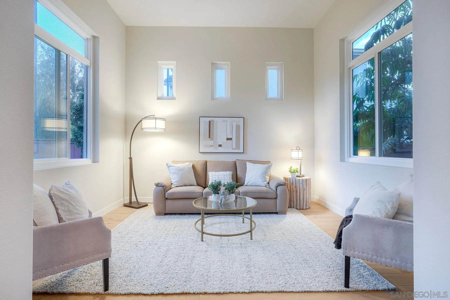 529 Peach Tree Way San Marcos, CA 92069 - Photo 3 of 30 a living room with furniture and a potted plant on the dresser