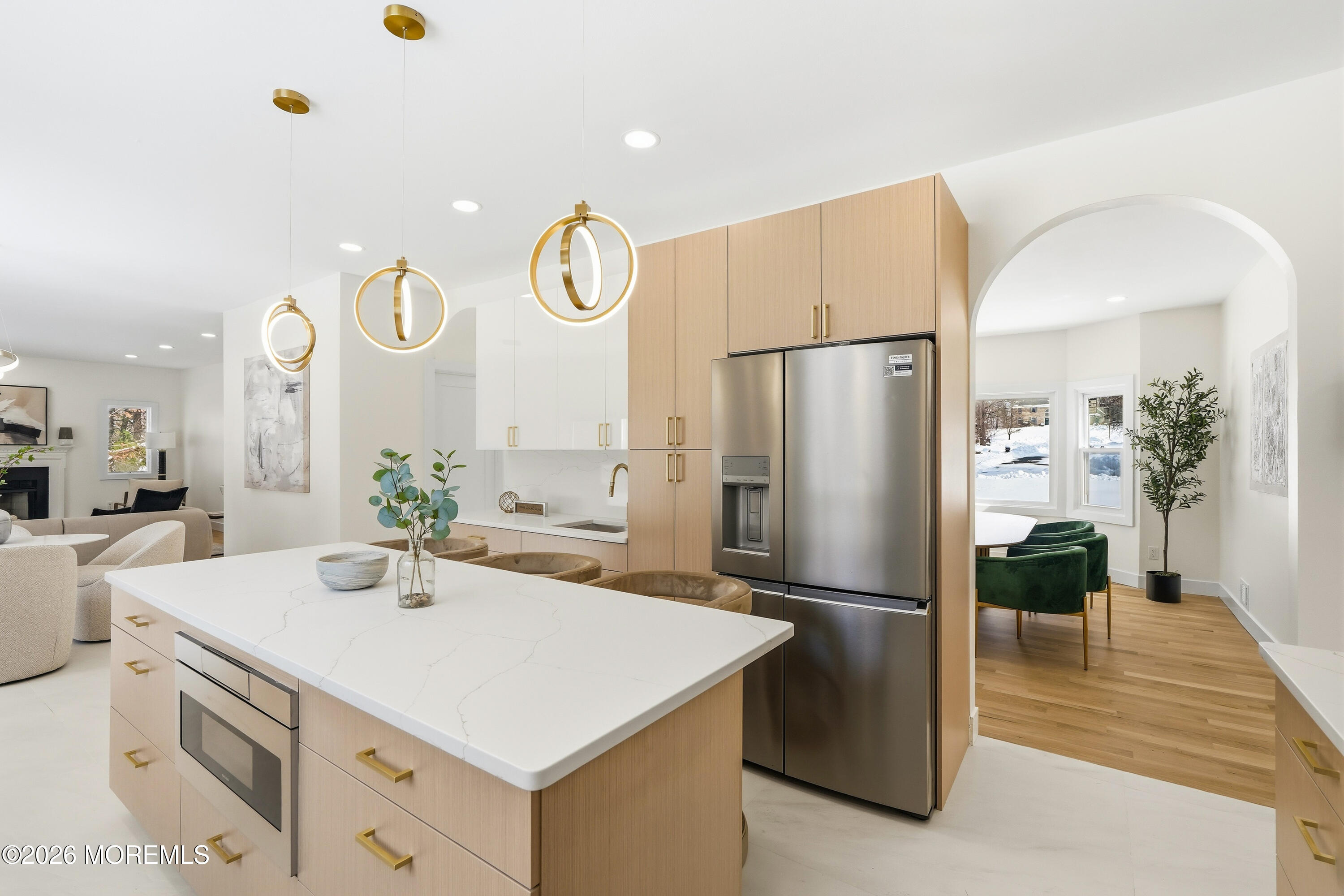 20 Overlook Drive Jackson, NJ 08527 - Photo 12 of 82 a kitchen with stainless steel appliances a refrigerator and a sink