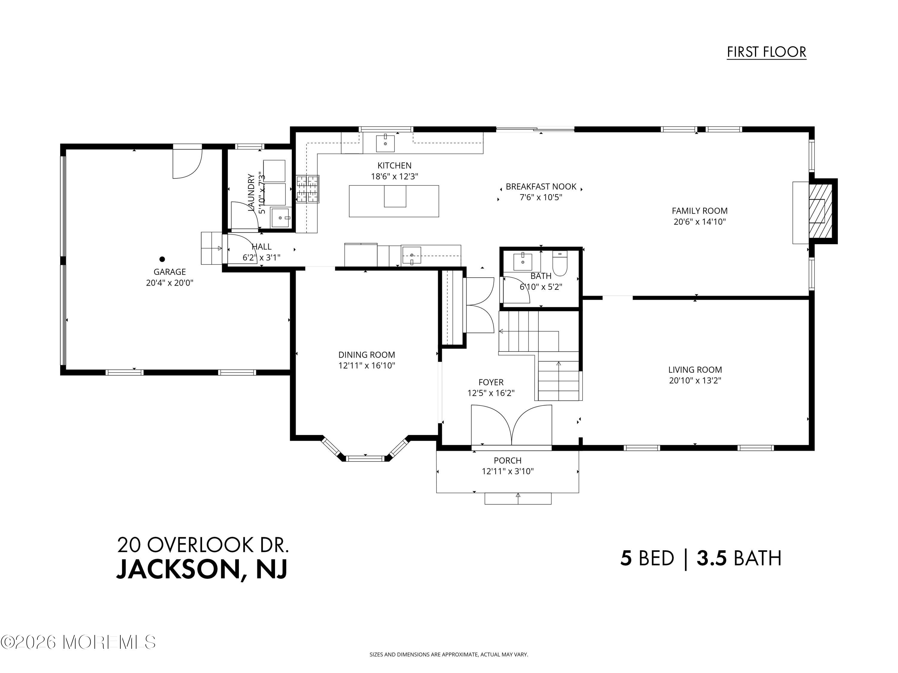 20 Overlook Drive Jackson, NJ 08527 - Photo 66 of 82 Floor1 FINAL