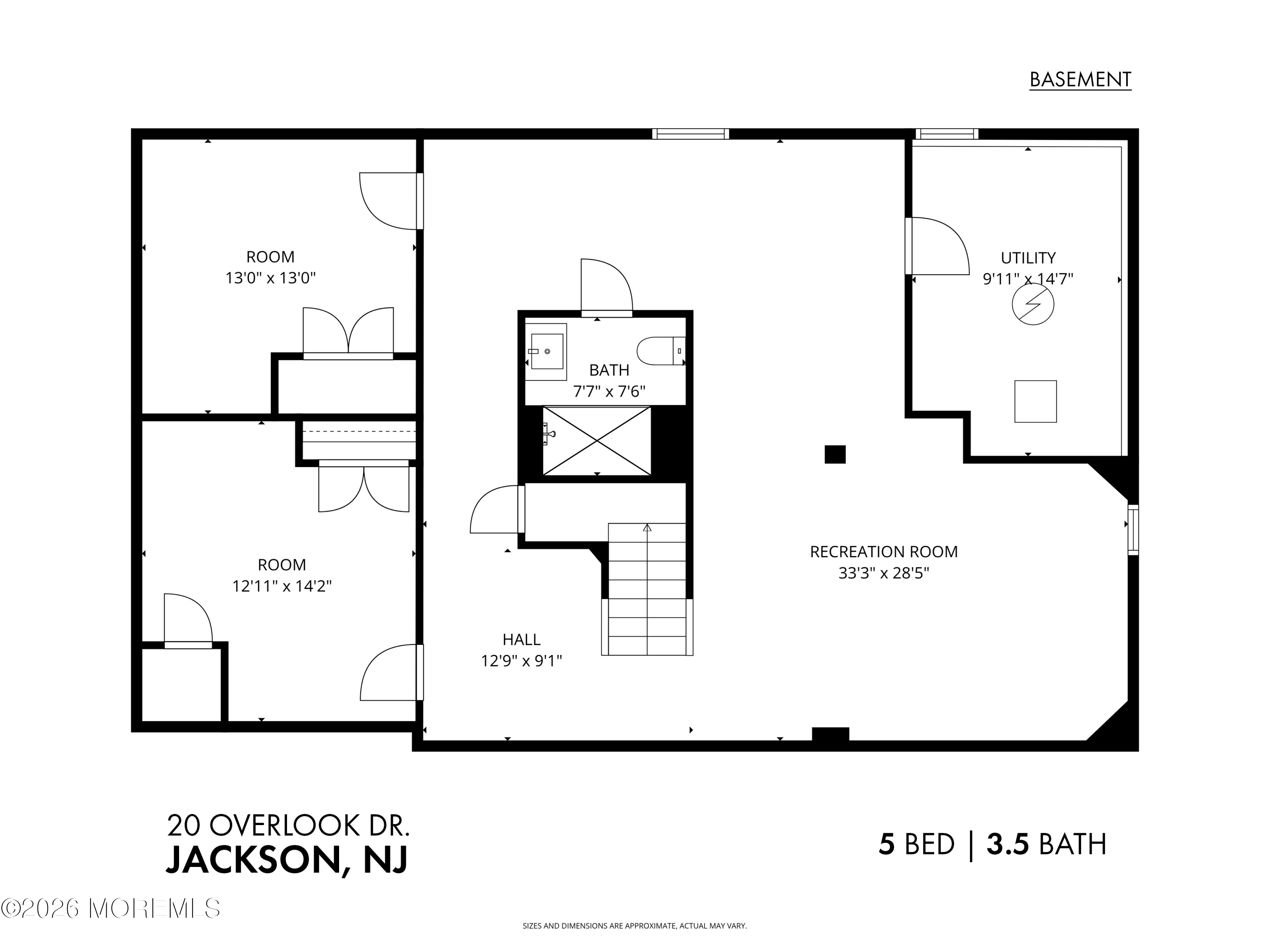 20 Overlook Drive Jackson, NJ 08527 - Photo 80 of 82 a picture of a floor plan