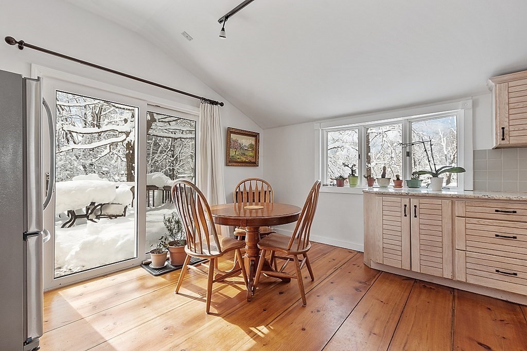 4 Hardwick Road Petersham, MA 01366 - Photo 9 of 42 a view of a dining room with furniture and window