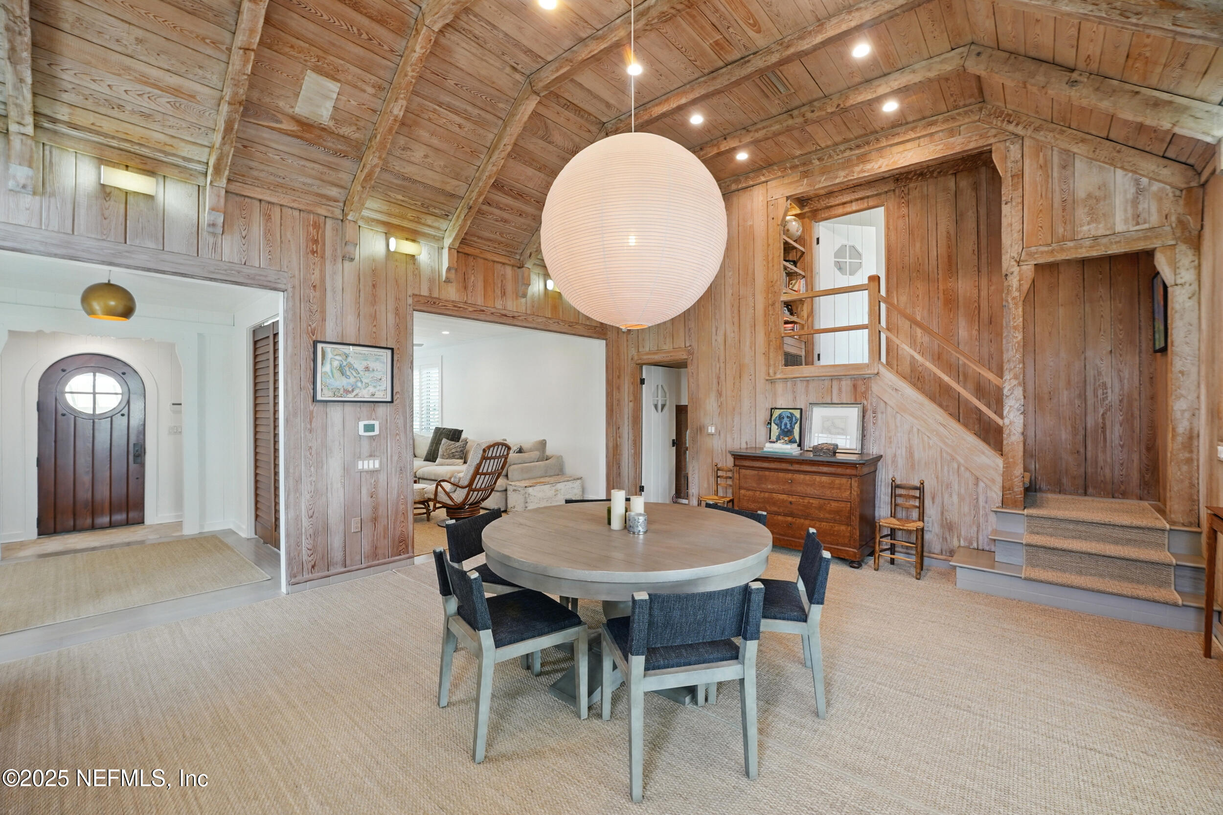816 Ocean Front Neptune Beach, FL 32266 - Photo 11 of 65 a dining room with furniture and window