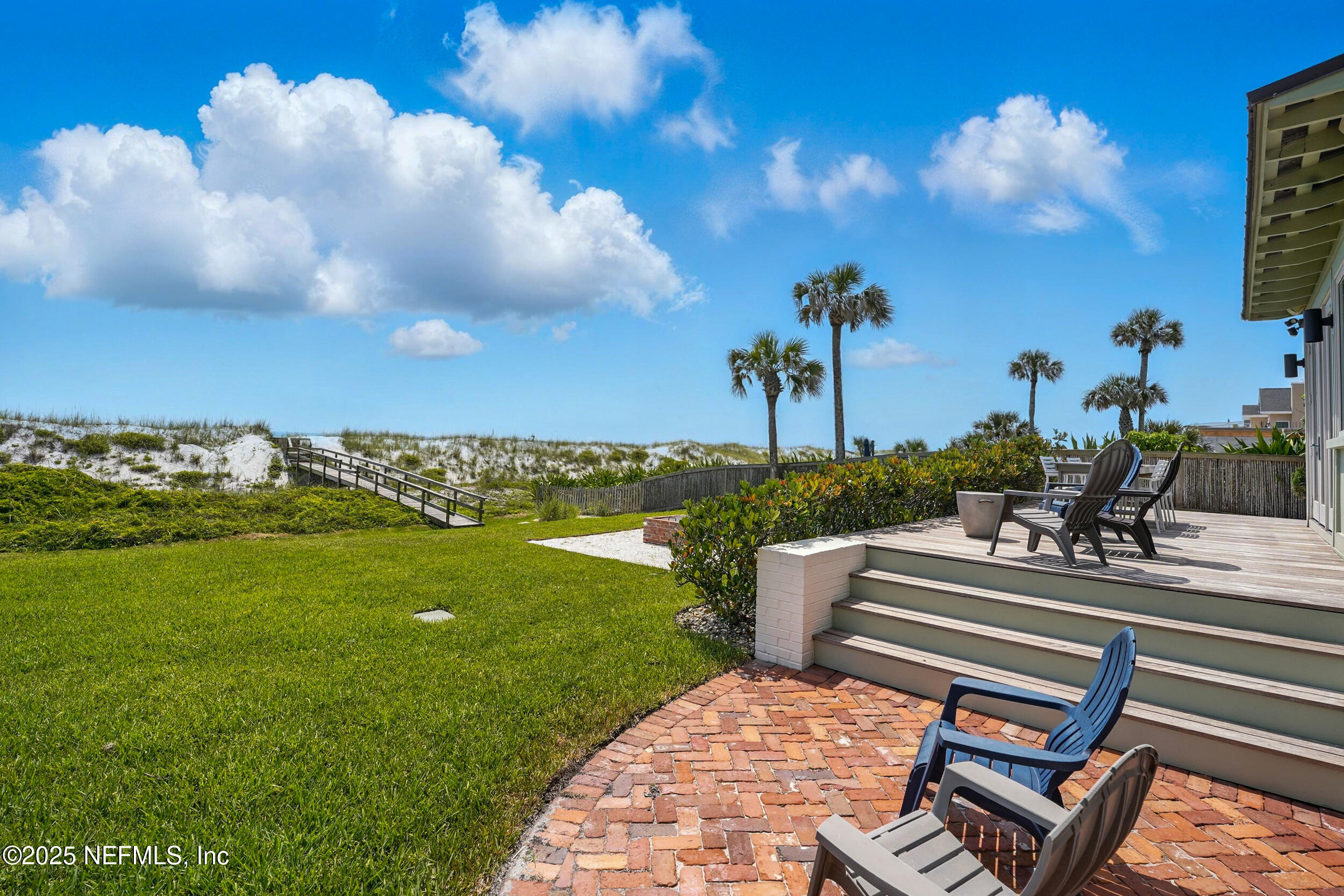 816 Ocean Front Neptune Beach, FL 32266 - Photo 51 of 65 a view of a backyard of the house