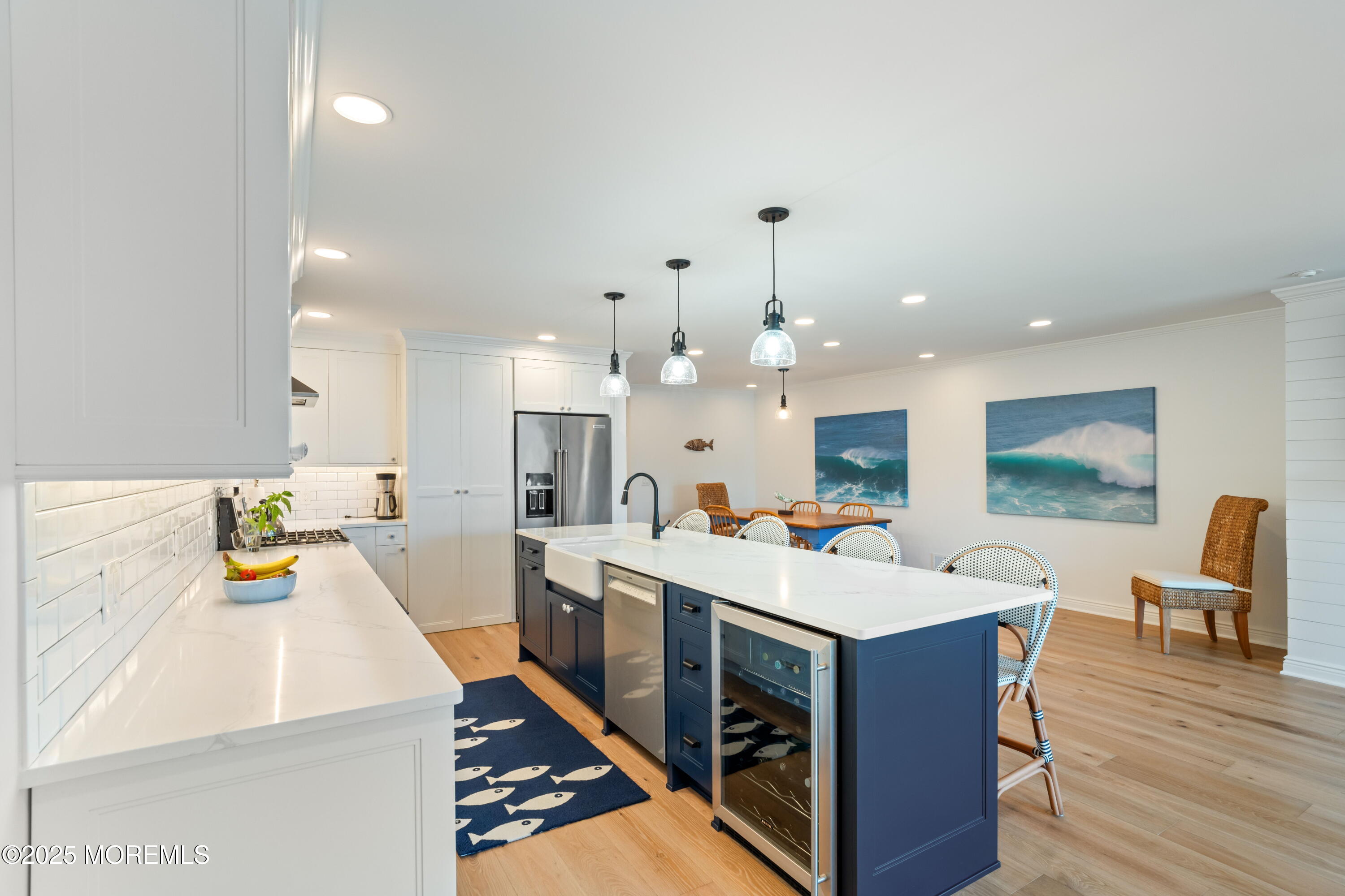 118 Ashley Avenue Brielle, NJ 08730 - Photo 16 of 34 a large kitchen with a table and chairs