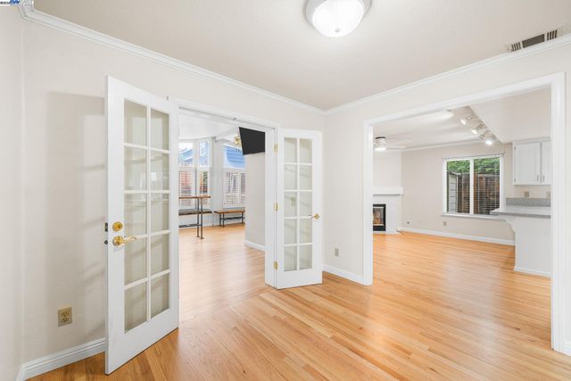 a view of a living room