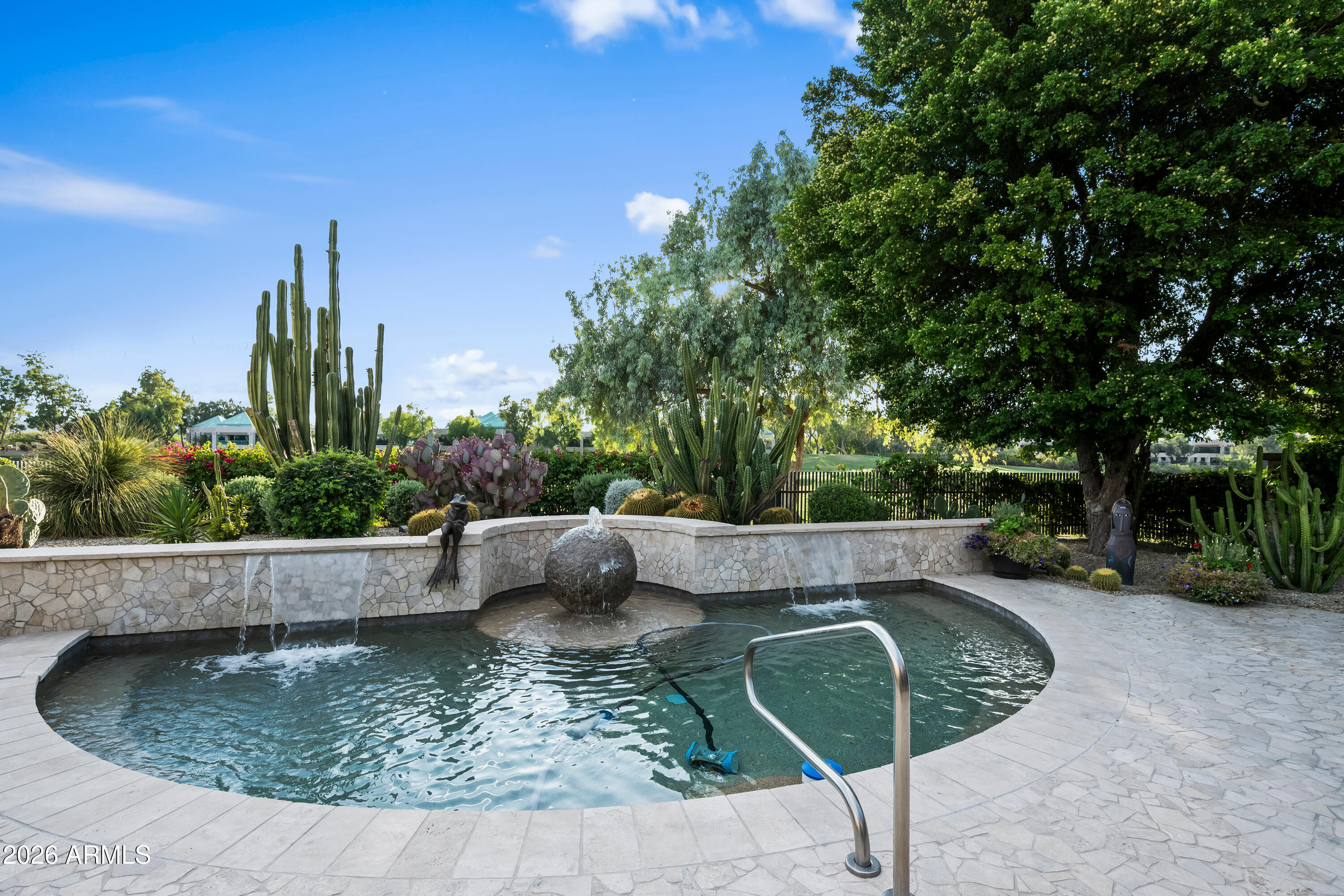 7878 East Gainey Ranch Road, Unit 31 Scottsdale, AZ 85258 - Photo 16 of 78 Lovely Pool w/ Cascading Waterfall