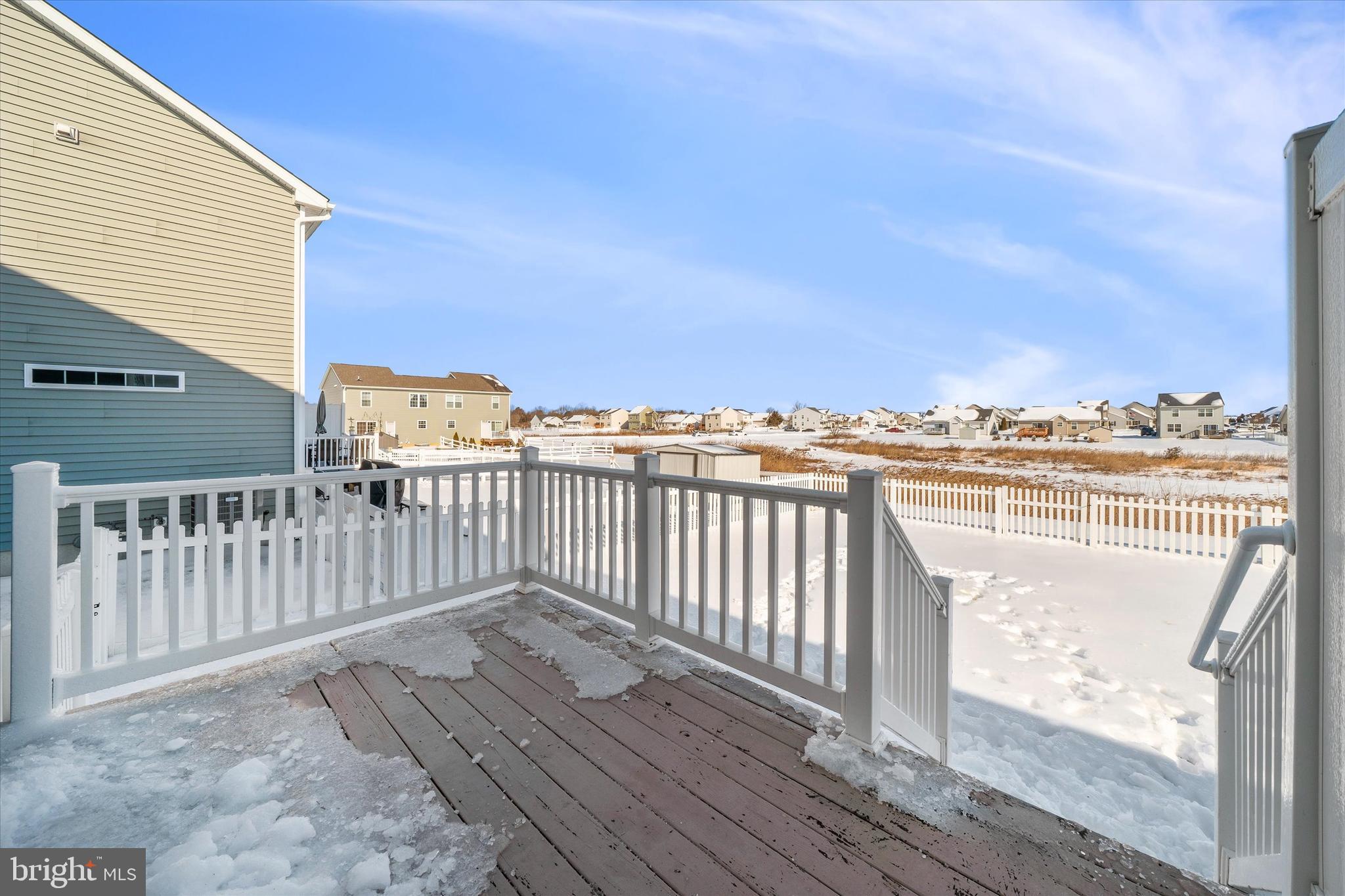 312 Doylestown Road Smyrna, DE 19977 - Photo 34 of 36 a view of a balcony with wooden floor