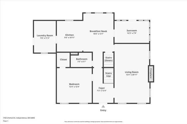 $380,000 | 1702 South Pollard Avenue, Independence, MO 64055