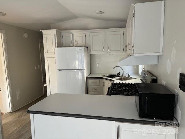 105 River Ridge Trail Mount Gilead, NC 27306 - Photo 3 of 16 a kitchen with a refrigerator and a stove