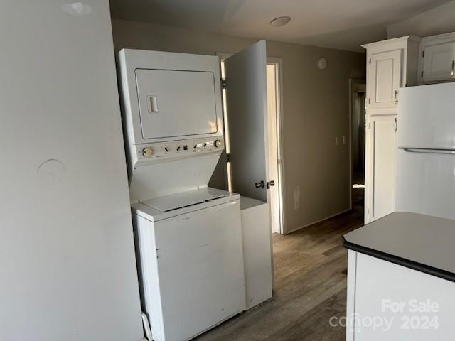 105 River Ridge Trail Mount Gilead, NC 27306 - Photo 4 of 16 a utility room with wooden floor washer and dryer