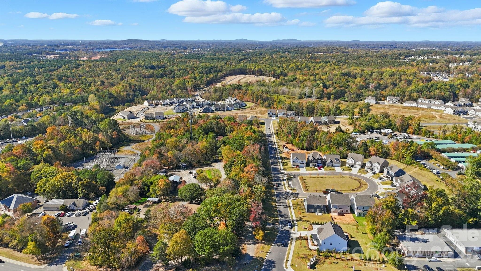 5041 Duval Circle Tega Cay, SC 29708 - Photo 34 of 47 an aerial view of residential houses with outdoor space