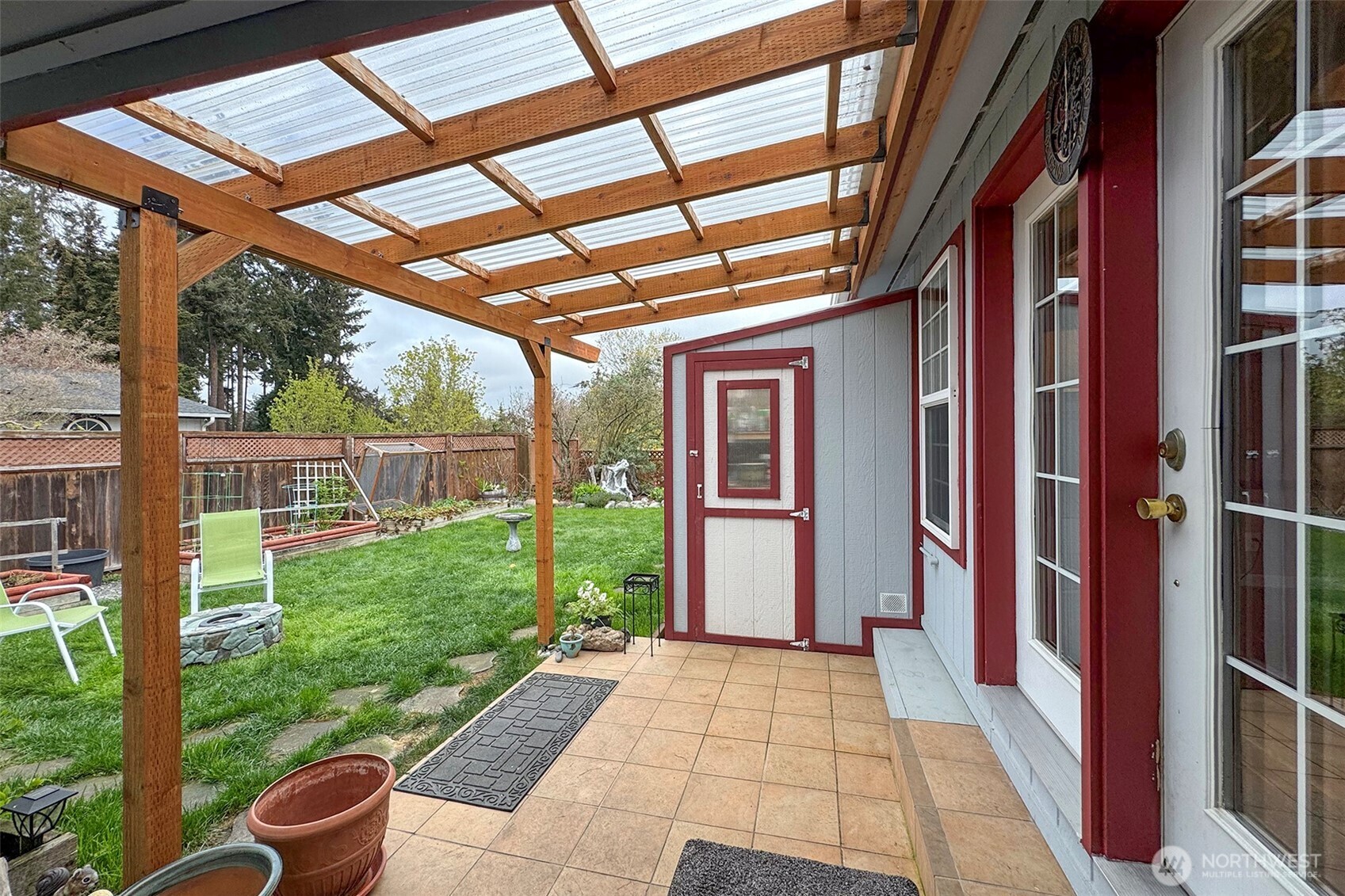 151 Green Meadows Drive Sequim, WA 98382 - Photo 33 of 40 a view of porch with a furniture