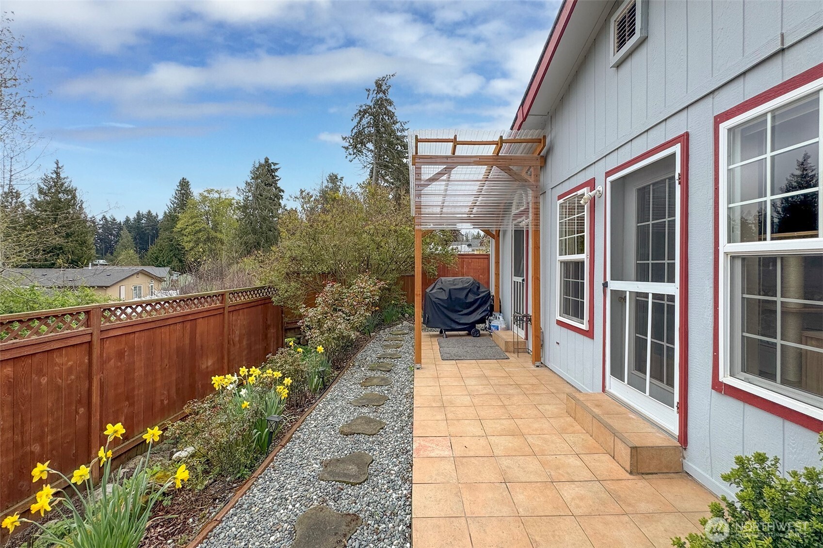 151 Green Meadows Drive Sequim, WA 98382 - Photo 36 of 40 a view of a pathway with a garden