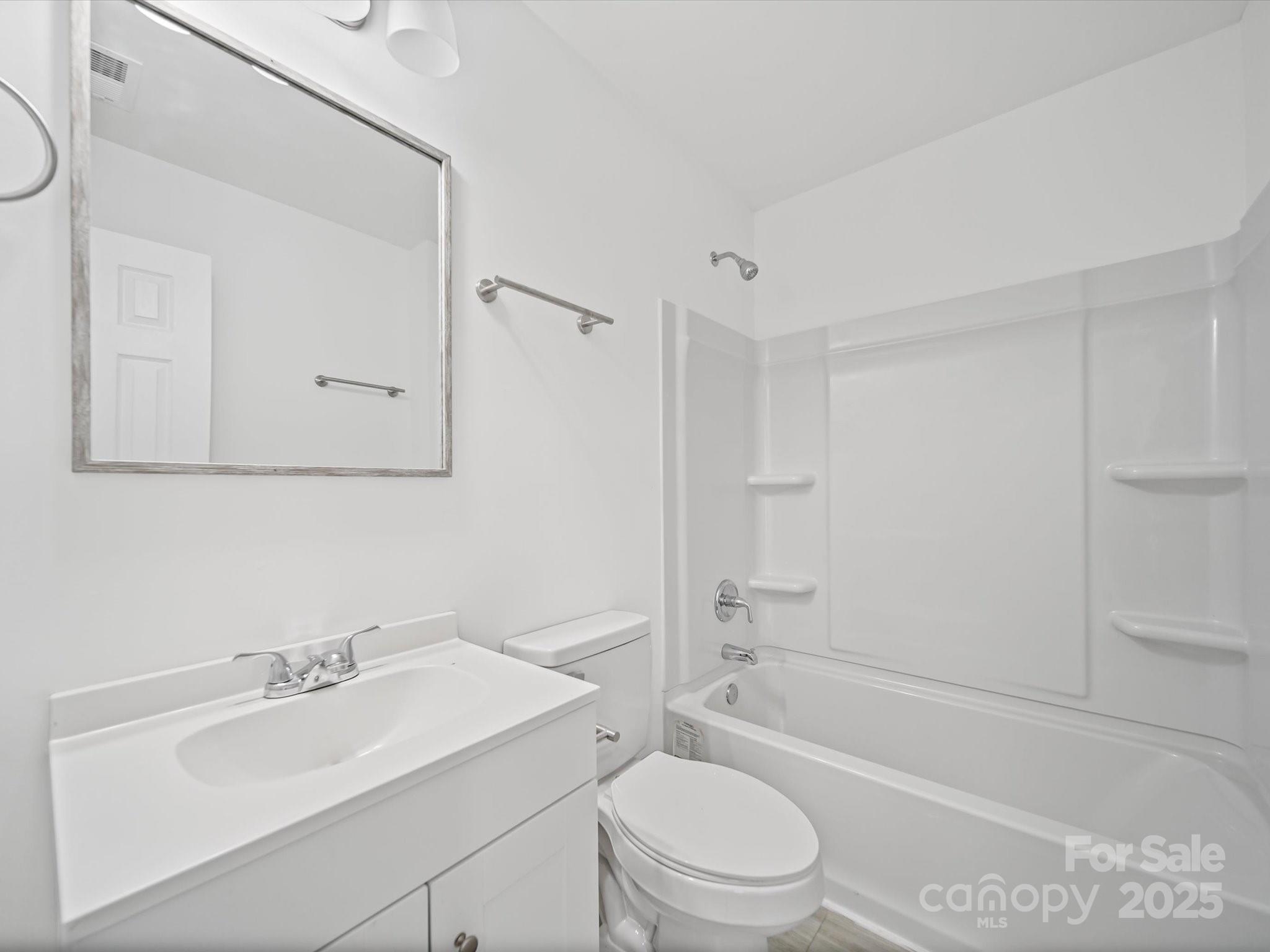 185 West End Street Chester, SC 29706 - Photo 17 of 26 a bathroom with a sink a toilet and shower